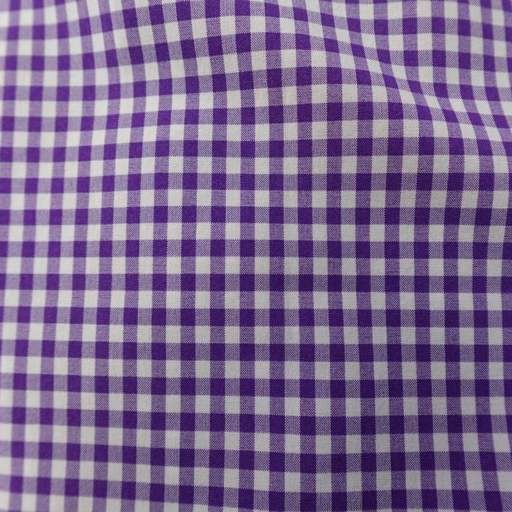 Lot of 2 State and Liberty Dress Shirts Mens Medium Check Plaid Stretch Athletic - Picture 5 of 16